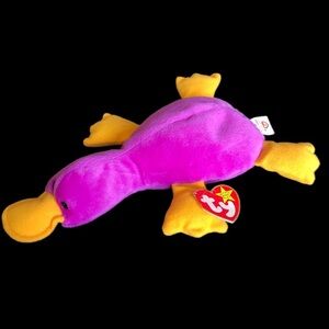 Ty Beanie Baby - PATTI the Platypus 1993 Retired RARE Indonesia